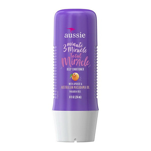 Aussie 3 Minute Miracle Strong Treatment Deep Conditioner, 8 Oz